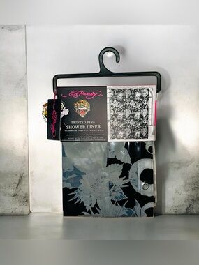 New Ed Hardy Printed Peva Shower Liner